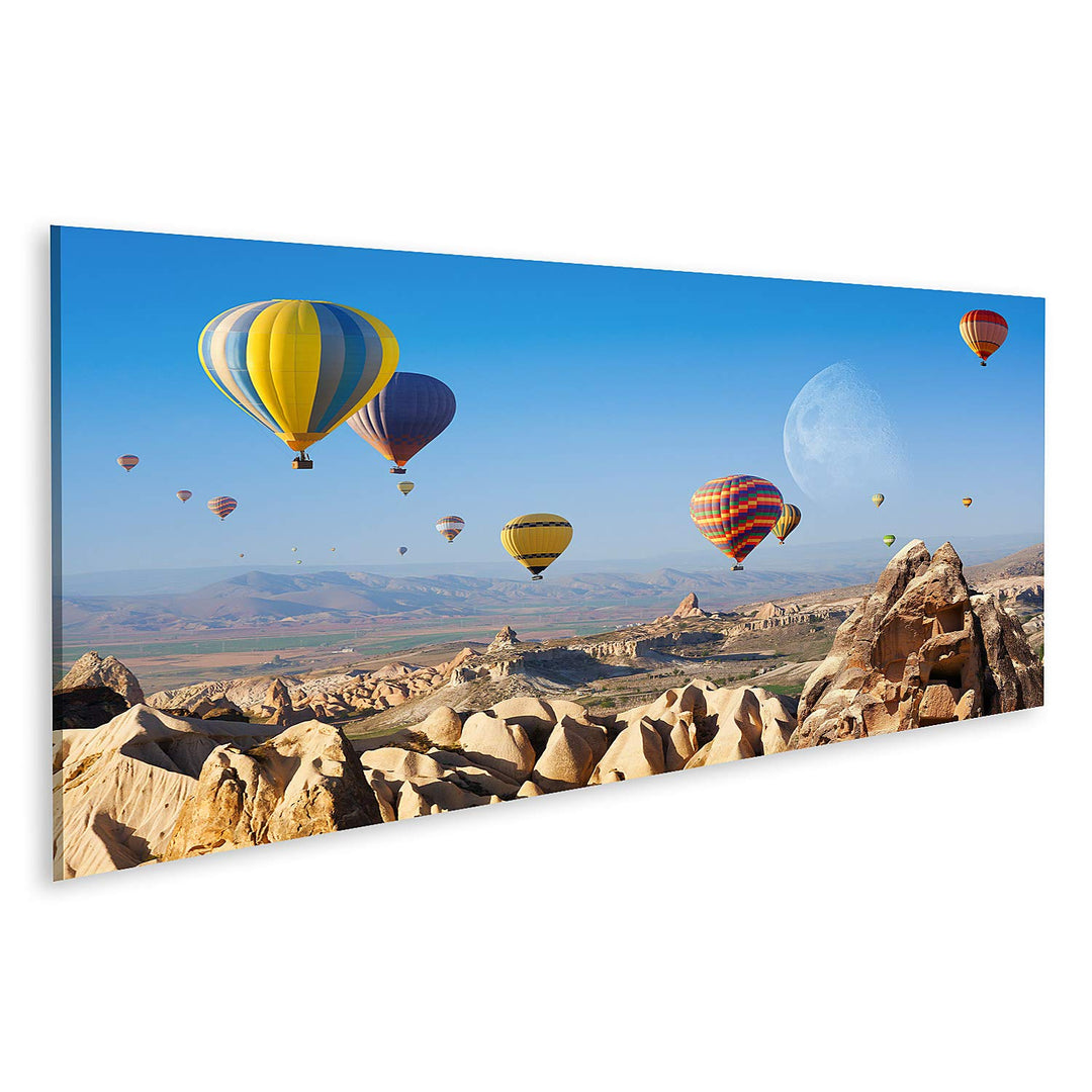 islandburner Bild auf Leinwand Heissluftballonfahrt Kappadokien Türkei Bilder Wandbilder Poster Lein