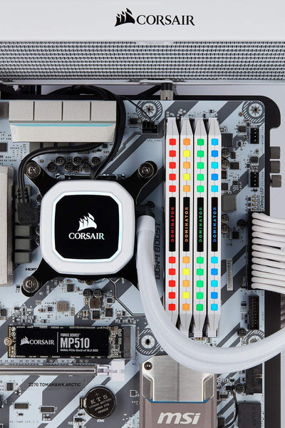 Corsair Dominator Platinum RGB 32GB (4x8GB) DDR4 3200MHz C16, RGB LED-Beleuchtung AMD Optimiert Arbe