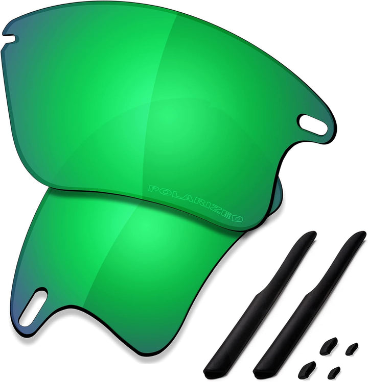 Saucer Premium-Ersatzgläser und Gummi-Kits für Oakley Fast Jacket XL OO9156 Sonnenbrillen High Defen