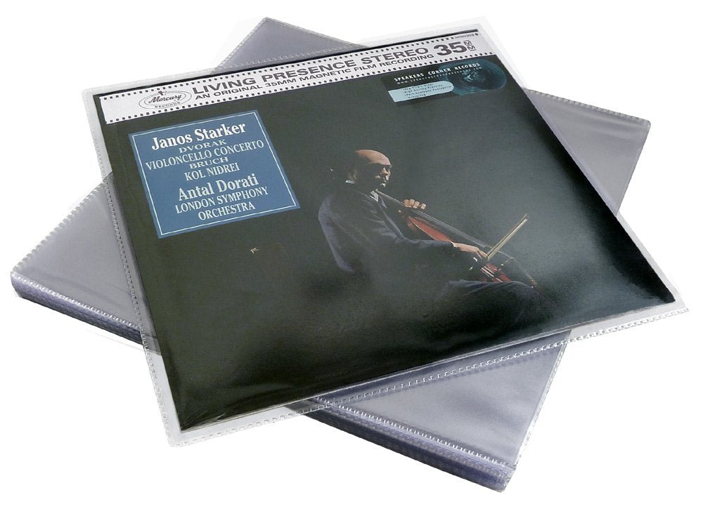 Protected LP Schallplatten Schutzhüllen PVC (50 Stück)