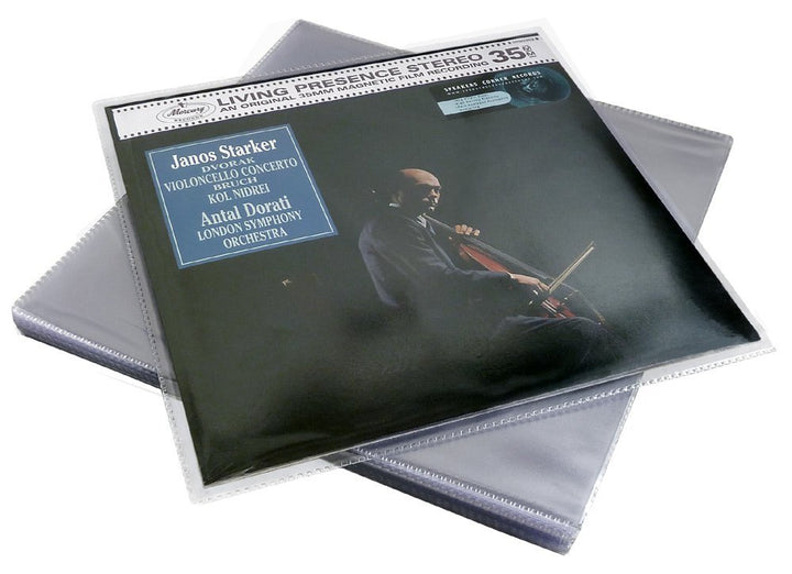 Protected LP Schallplatten Schutzhüllen PVC (50 Stück)