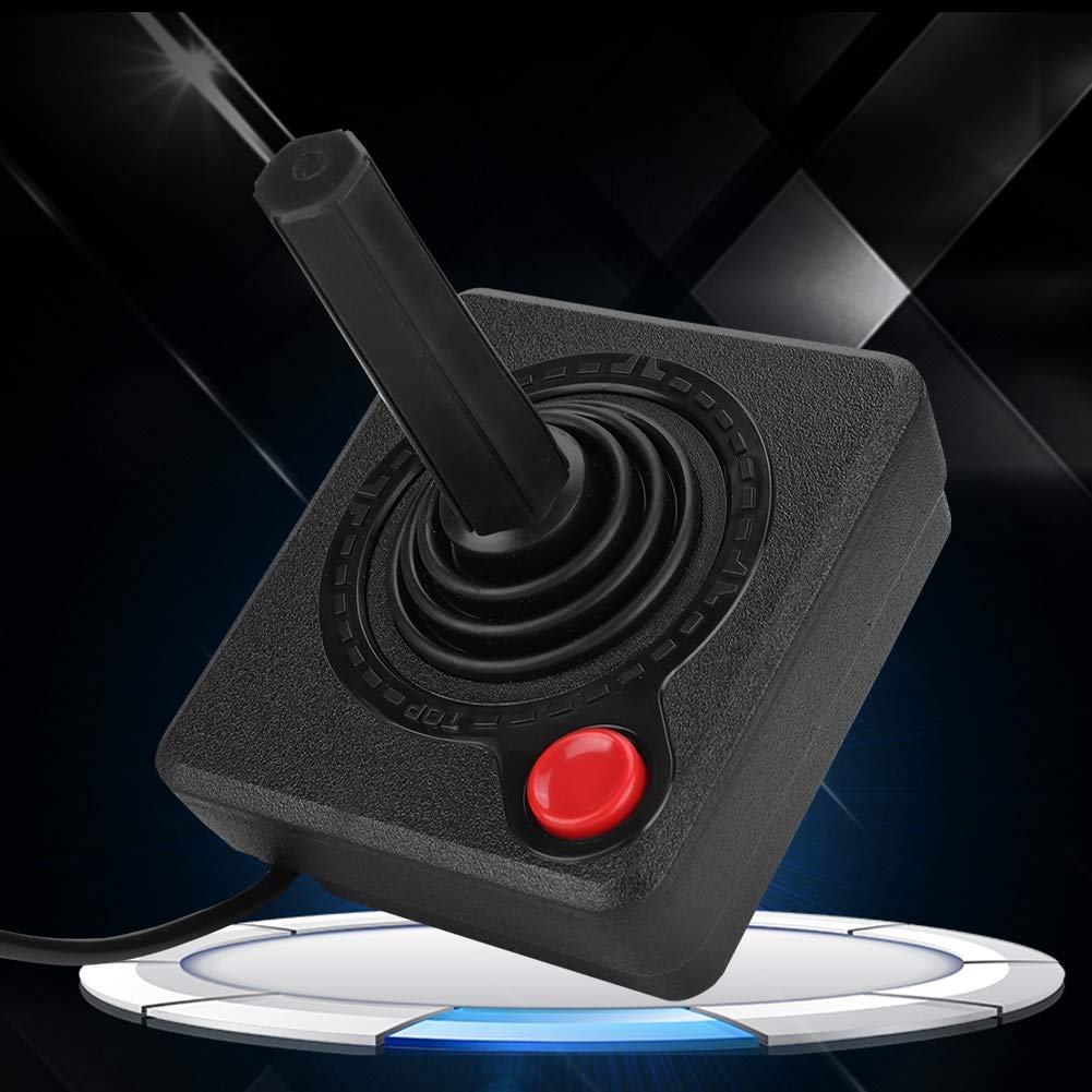 Ouitble Konsole Joystick Retro Classic 3D-Analog-Joystick-Controller-Spielsteuerung Ergonomisches fü