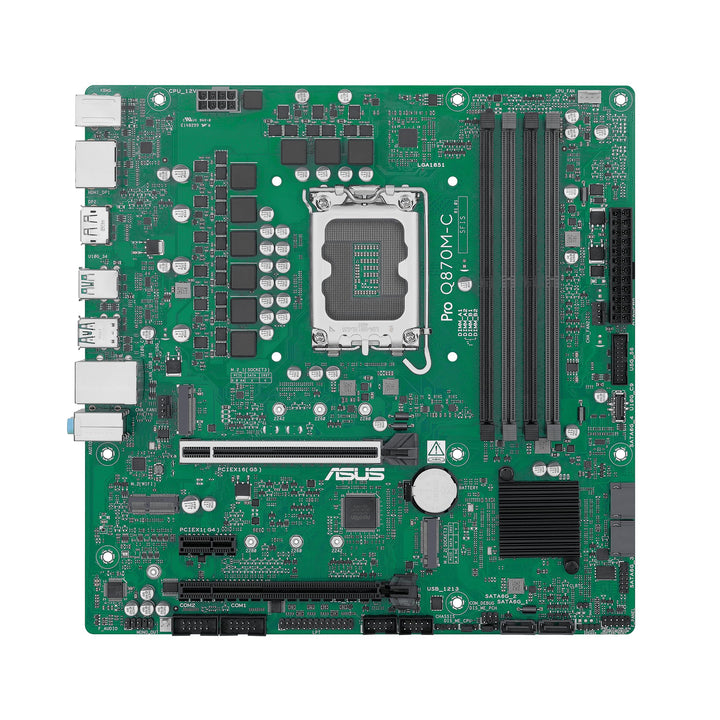 ASUS Pro Q670M-C-CSM Business-Mainboard Sockel Intel LGA 1700 (Micro-ATX, PCIe 4.0, DDR5, Intel-vPro