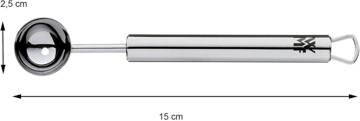 WMF Gourmet Ananasschneider, Ananasteiler schneidet Ringe & Profi Plus Melonenausstecher Kugeln 15 c
