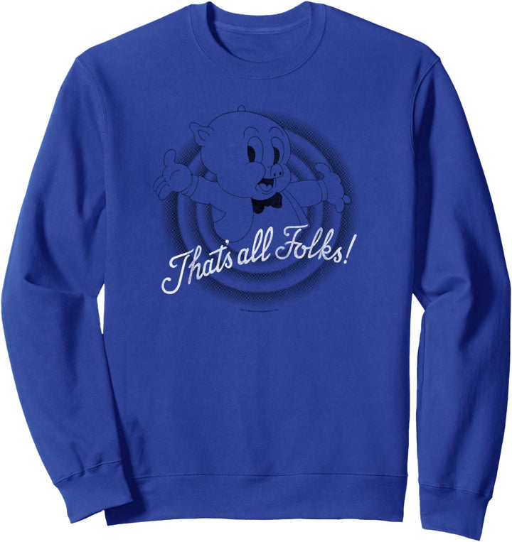 Looney Tunes That's All Folks Sweatshirt