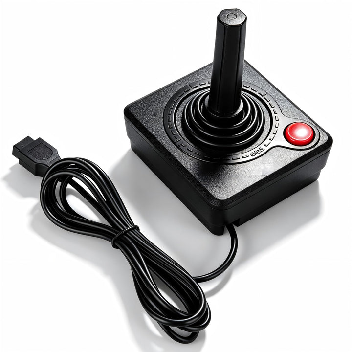 Ouitble Konsole Joystick Retro Classic 3D-Analog-Joystick-Controller-Spielsteuerung Ergonomisches fü