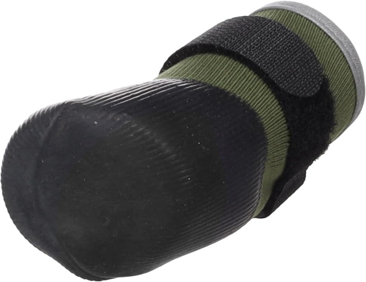 hundeschuhe - Magna - 2 Stück - grün - S - 4,2x4,5x9 cm - Polyester - weiche Sohle - rutschfest - re