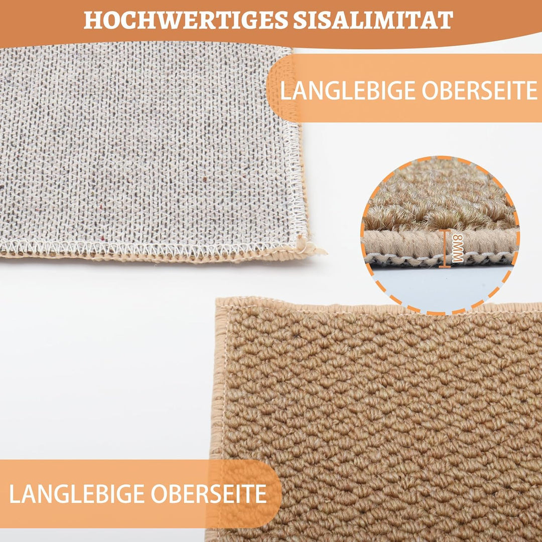 Schmutzfangmatte Innen 80x100 cm, Rutschfest Fussmatte Aussen und Innen, Waschbar Sauberlaufmatte Tü