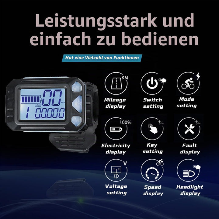 Kunray 24-48V 350W Brushless Motor Controller Mit LCD Anzeige Dualmodus Ebike Controller 24V 17 Ampe