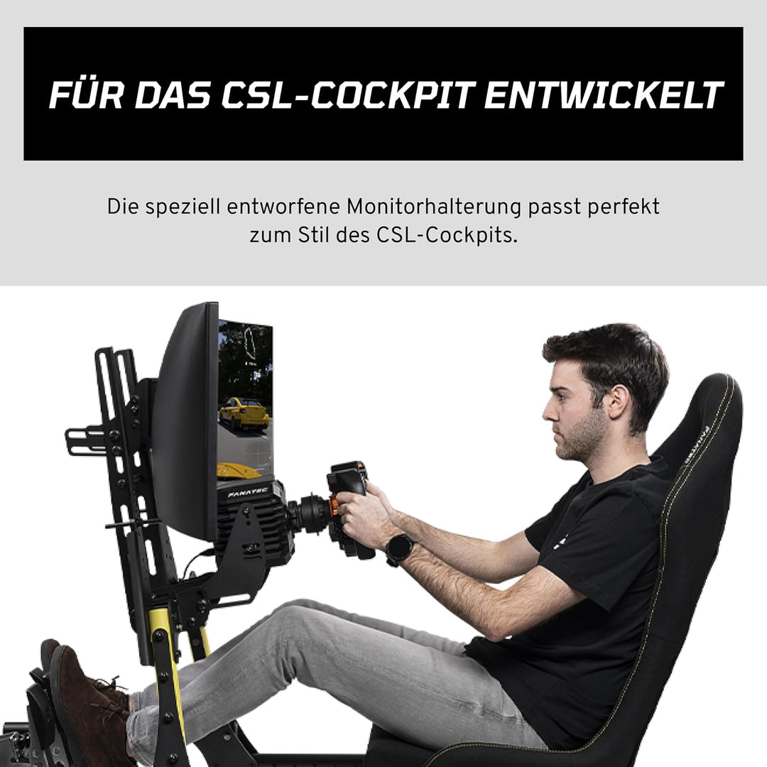 FANATEC Sim Racing Monitorhalterung für CSL-Cockpit – Stabil und Sicher, Speziell für das CSL-Cockpi