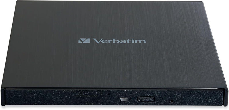 Verbatim Externer Slimline Bluray Writer mit USB 3.0-Kabel, externer DVD und Bluray Brenner, ideal f