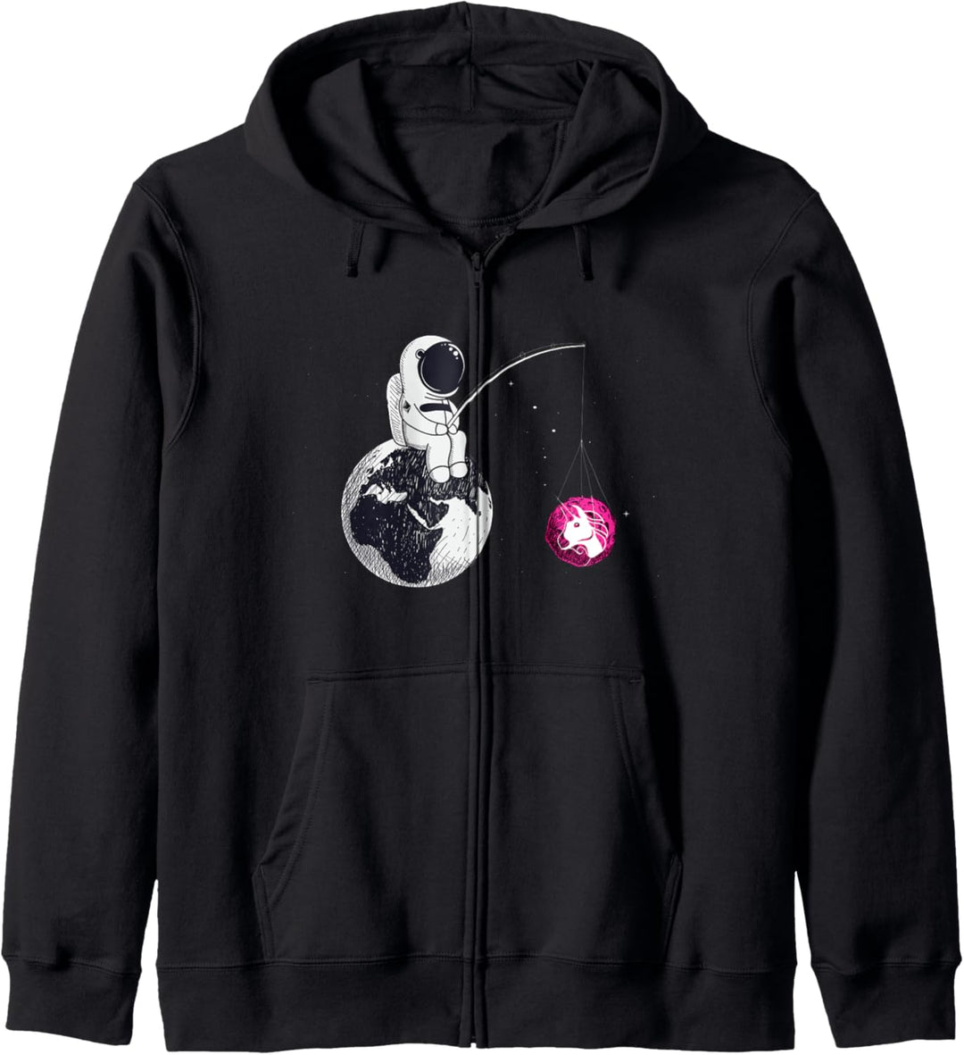 Cryptocurrency Talk - Uniswap To The Moon Space Man Merch Kapuzenjacke