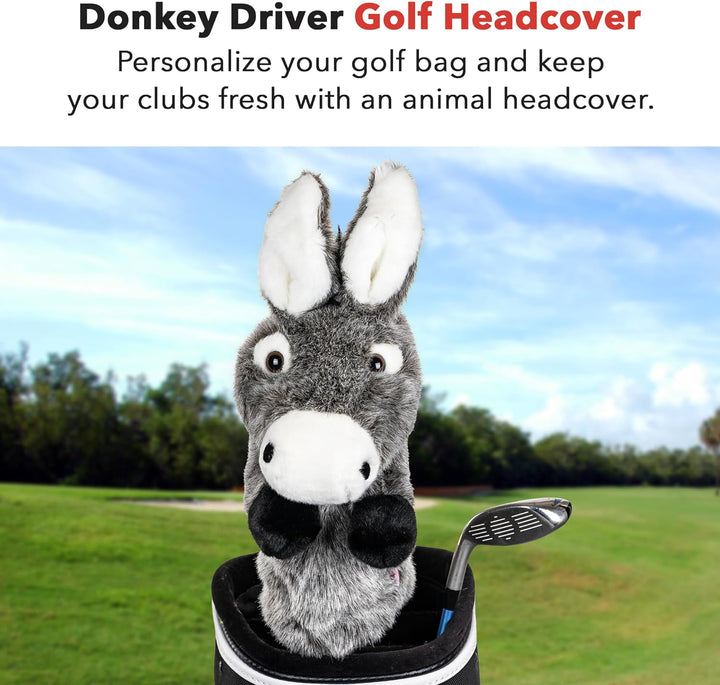 Daphne Tier-Headcover Esel grau 0, grau 0