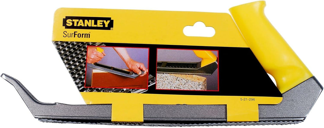 Stanley Streifenschneider STHT1-16069 & Surform Standardhobel 5-21-296, Silber Bundle mit Standardho
