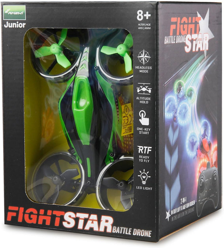 Amewi FightStar Battle Drone RTF grün, grün