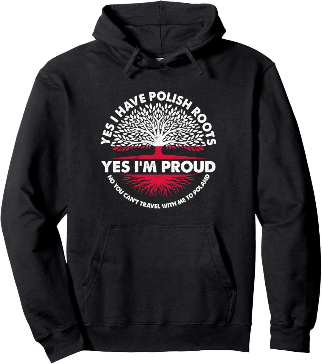Polen polnische Wurzeln polnisches Erbe Stolze Flagge lustig Pullover Hoodie