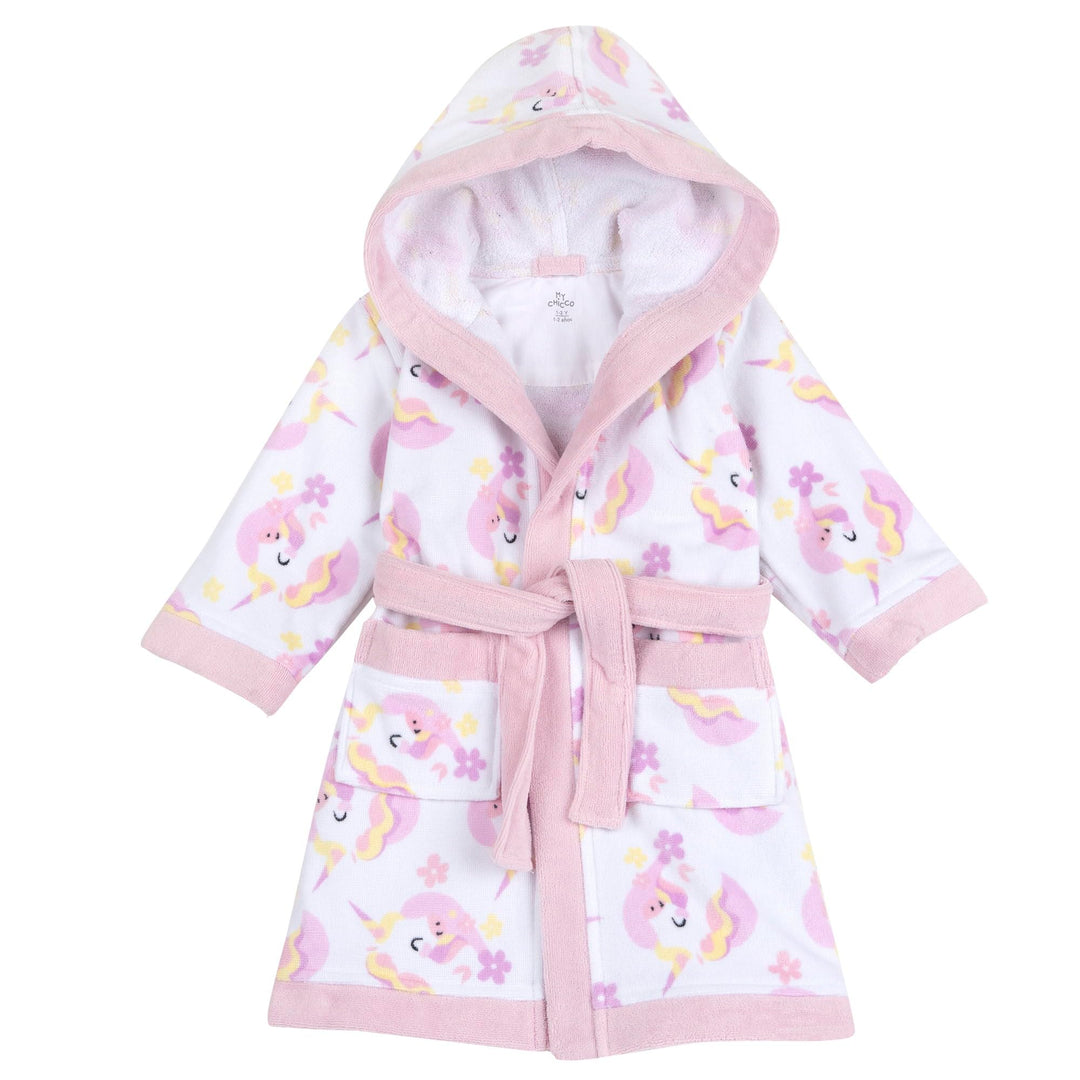 Chicco, Jungen‑ und Mädchen‑Bademantel aus Weichem Frottee, Ideal für Zuhause oder Schwimmbad, Desig