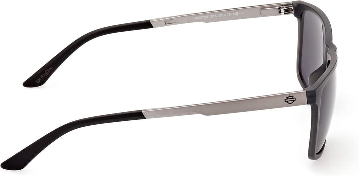 Harley-Davidson Herren Hd0970x Sonnenbrille, Grau/Andere, 58