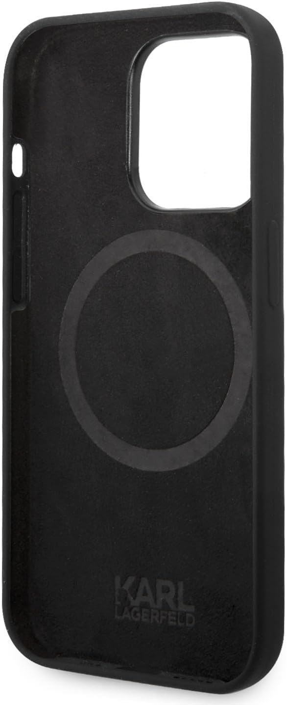 KARL LAGERFELD KLHMP14XSLKHBK Hülle für iPhone 14 Pro Max 6,7" hardcase Schwarz
