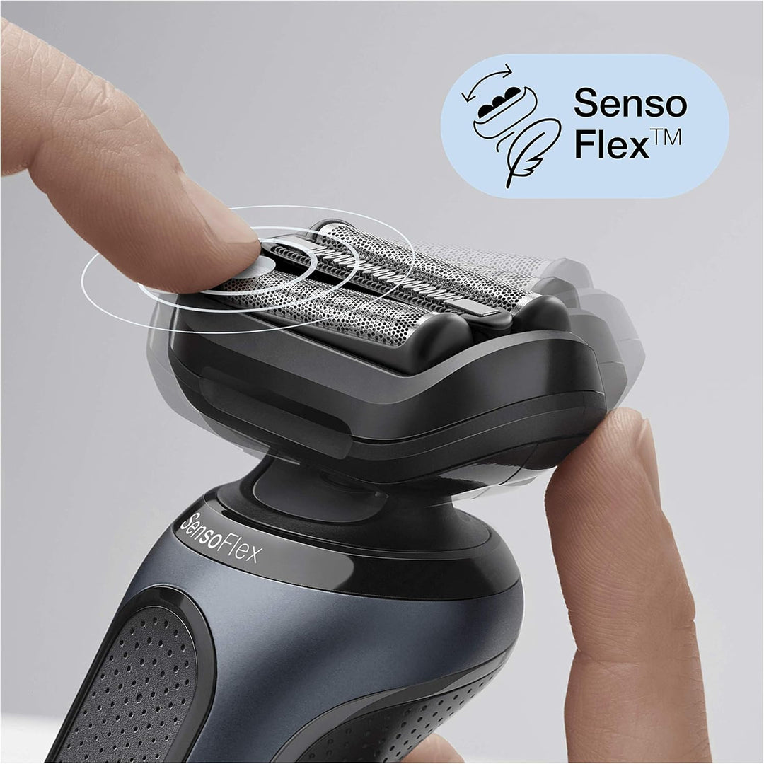 Braun Series 6cc Sensitiver Rasierer Herren, Elektrorasierer für Haarentfernung mit 3 flexiblen Klin