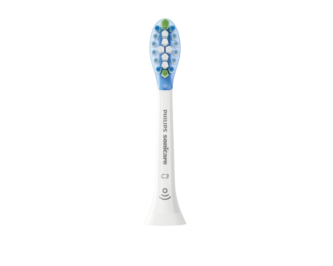 Philips Sonicare Original C3 Premium Plaque Defence Standard Schallzahnbürstenköpfe - 4er-Pack in We