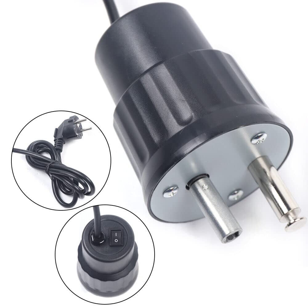 Grillmotor Motorgrill Elektrische Maschine Zubehör Barbecue Rotator Motor ABS 220V Regelbar Outdoor