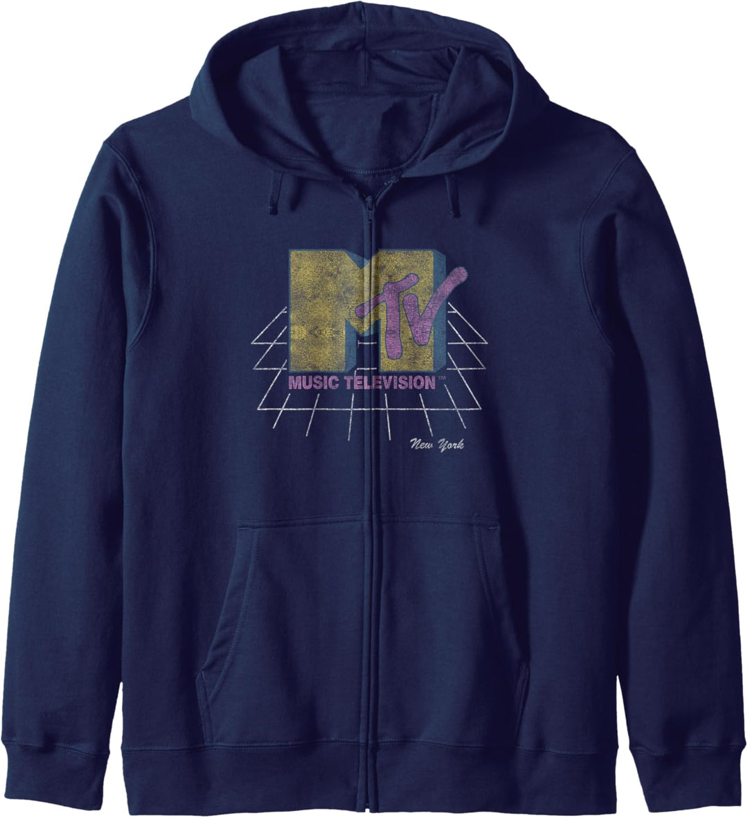 MTV Music Television Grid Logo Kapuzenjacke