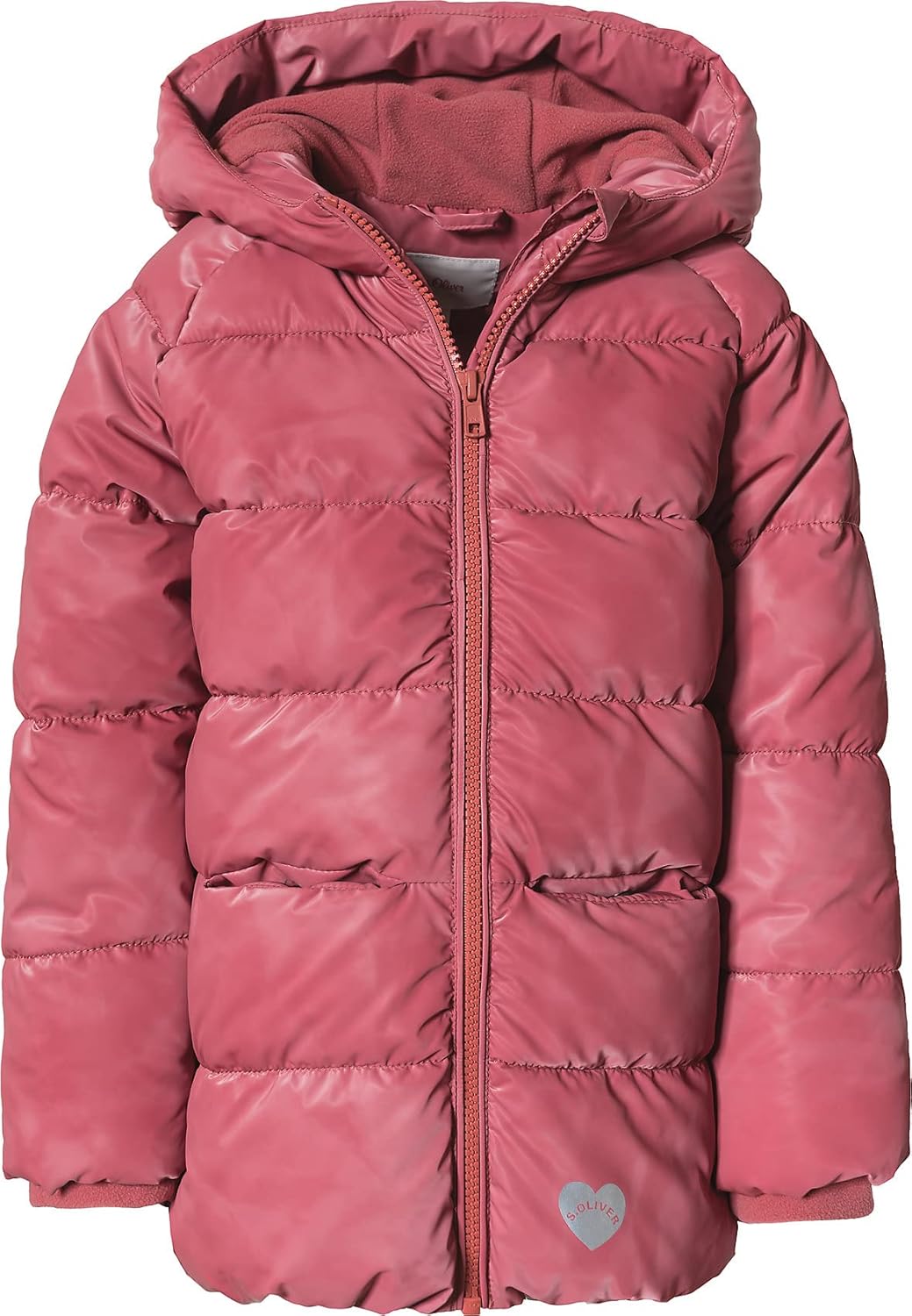s.Oliver Mädchen Mantel Langarm 92 dark red, 92 dark red