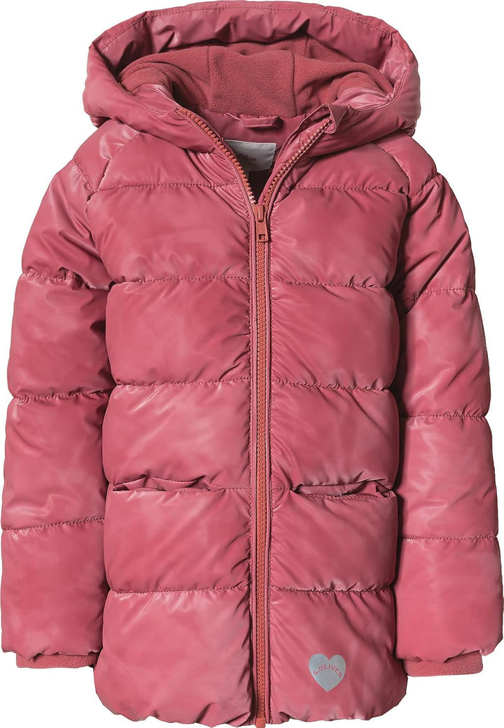 s.Oliver Mädchen Mantel Langarm 92 dark red, 92 dark red