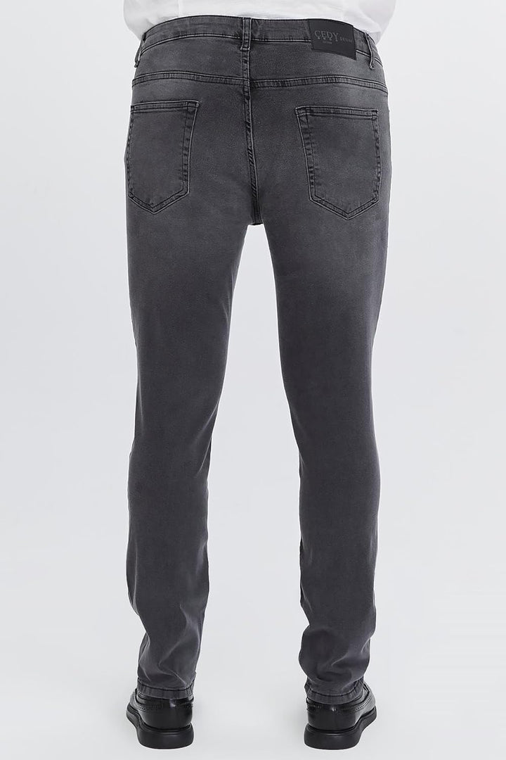 Herren Jeans Regular Fit, Stretch Jeanshose, Herren High Waist, Straight Cut, Basic Washed, Männer H