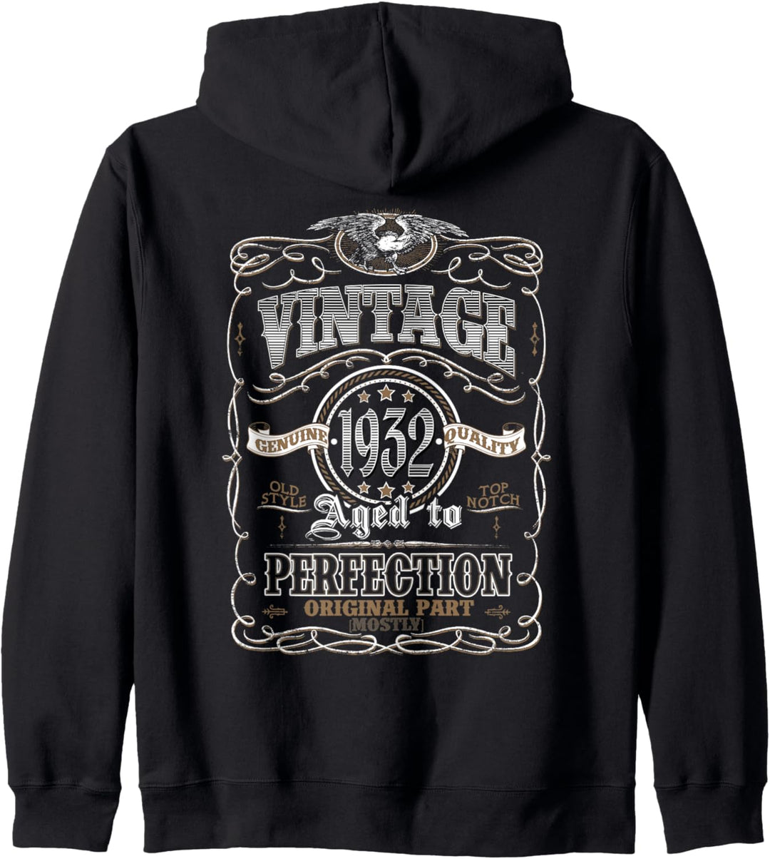 Vintage 1932 Geburtstag 91 Jahre alt 91. Geburtstag Kapuzenjacke