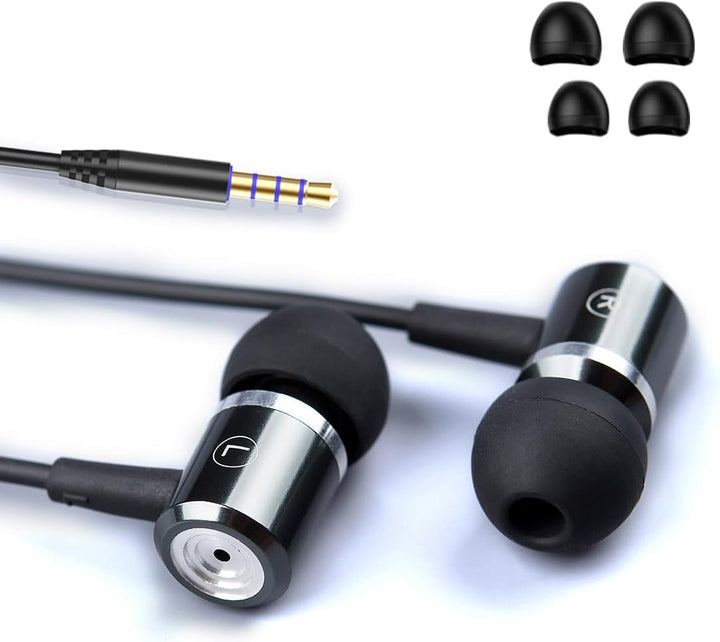 Kabel kopfhörer mit Noise-Canceling-Stereo-Bass klarer Anruf Wired Earbud | Typ-C &amp;3.5mm Plug geräus
