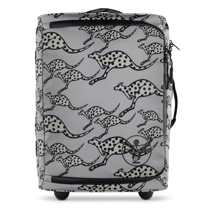 Chiemsee Jump N Fly Soft-Koffer, Weichgepäck, Bordgepäck aus recyceltem PET in Grau, Grau
