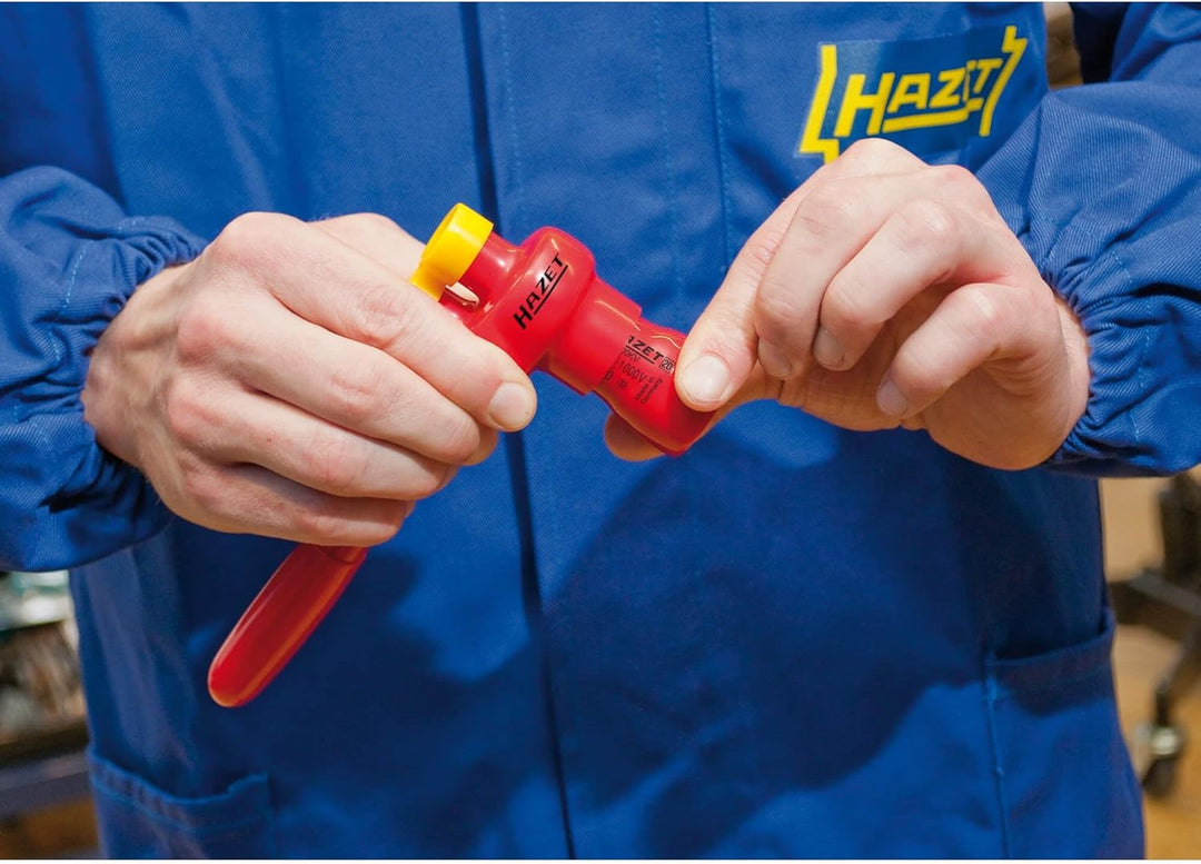 Hazet Hochvolt-Werkzeugsatz ∙ Schutzisoliert 150/52 Vierkant 10 mm (3/8 Zoll), Kreuzschlitz PH, Inne