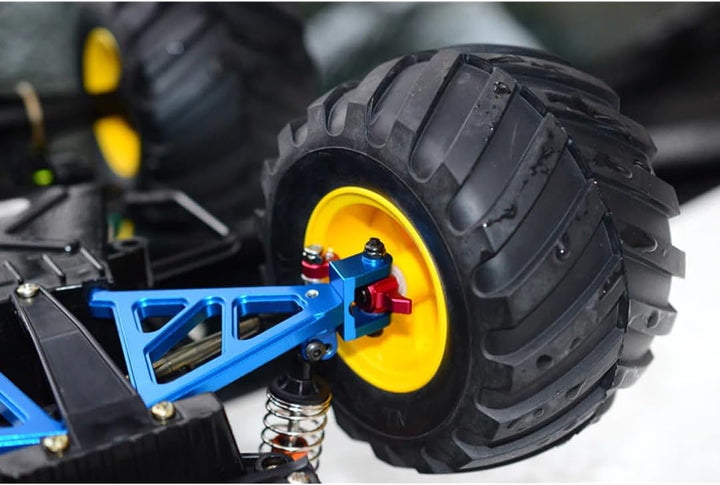 GPM for Tamiya Lunch Box Tuning Teile Aluminium Front Knuckle Arm - 1Pr Set Black