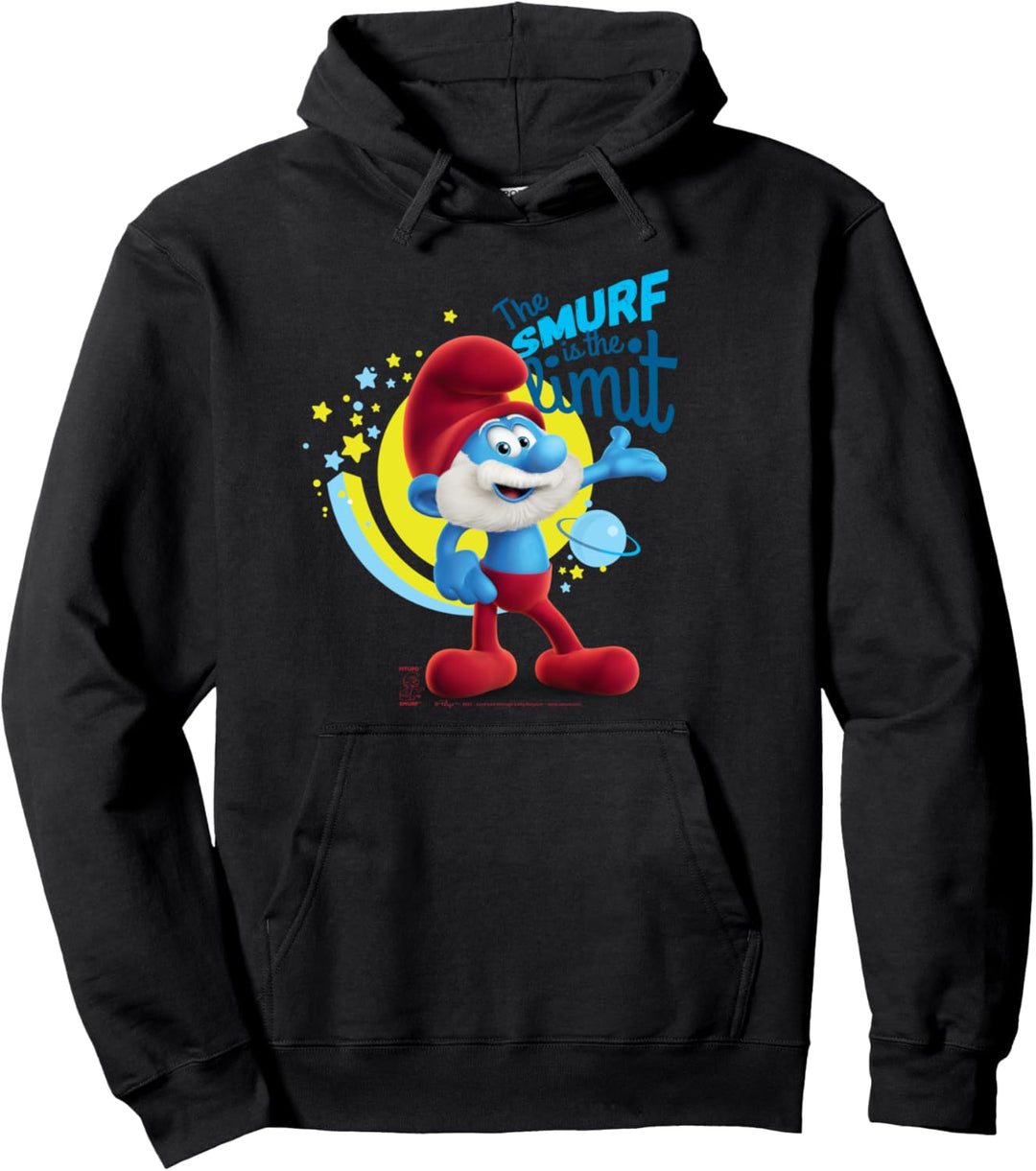 The Smurfs Schlumpfe Papa Smurf The Smurf is the Limit Pullover Hoodie