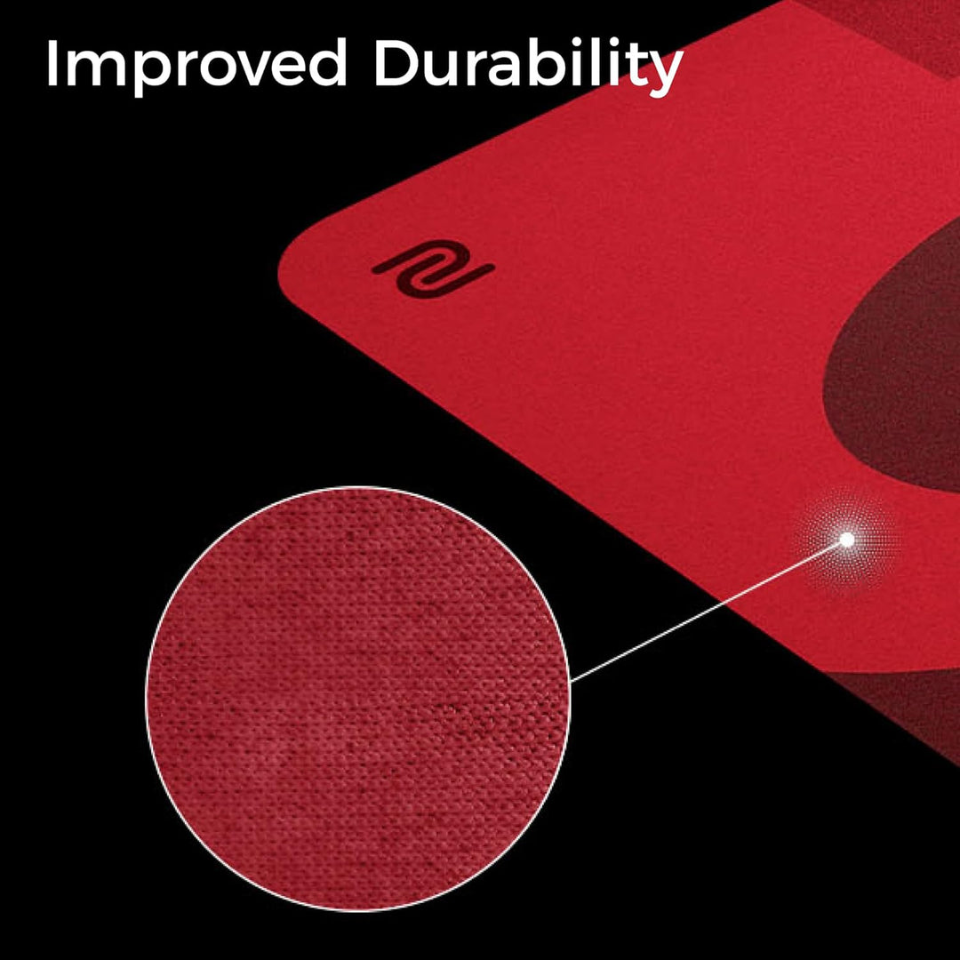 BenQ Zowie H-SR-SE Rouge II Extra Gross Mauspad für Esports, feuchtigkeitsbeständiges, farbiges Text