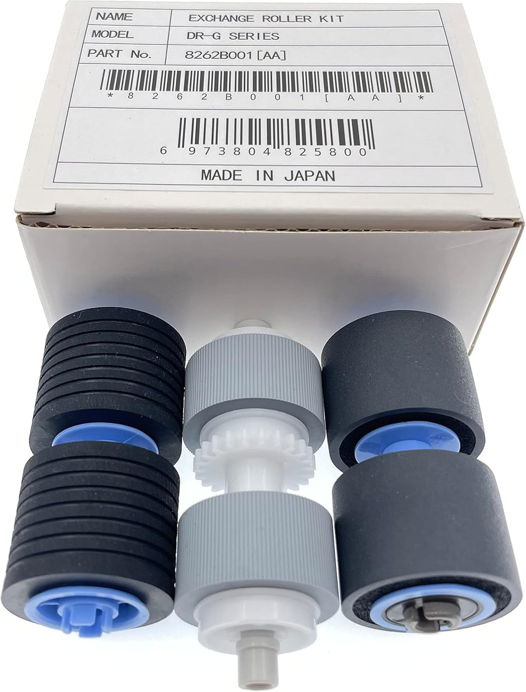 OKLILI 3601C002 8262B001 Scanner Exchange Roller Kit Pickup Roller kompatibel mit Canon DR-G1100 DR-