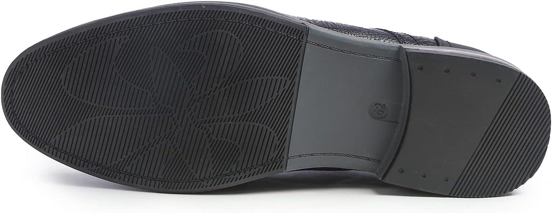 Feversole Men's Classic Dress Marc Herren Anzugschuhe Derby Schnürschuhe Business Schuhe Formale Mod