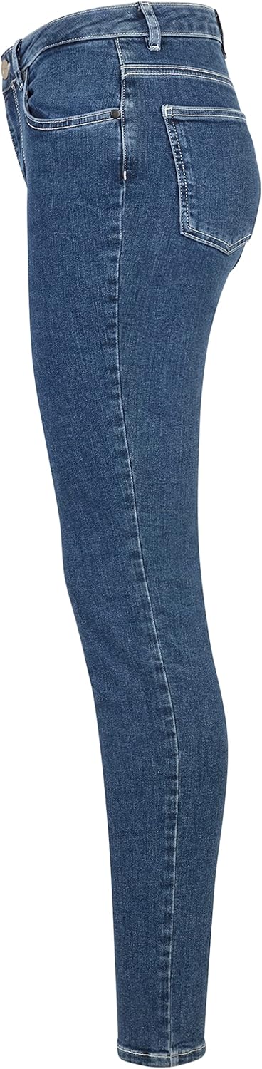 Tamaris Damen APALIT Skinny Jeans 34W / 32L Blau Jeans Clair, 34W / 32L Blau Jeans Clair