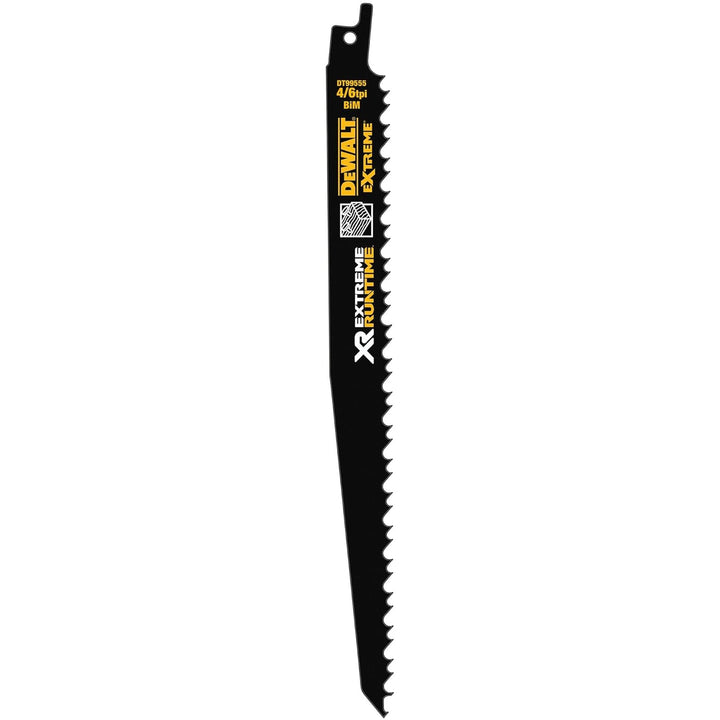 DeWALT XR Extreme Runtime Saebelsaegeblatt BIM Multi 152 mm, 5 Stück, DT99554-QZ 152 mm / Holzmateri