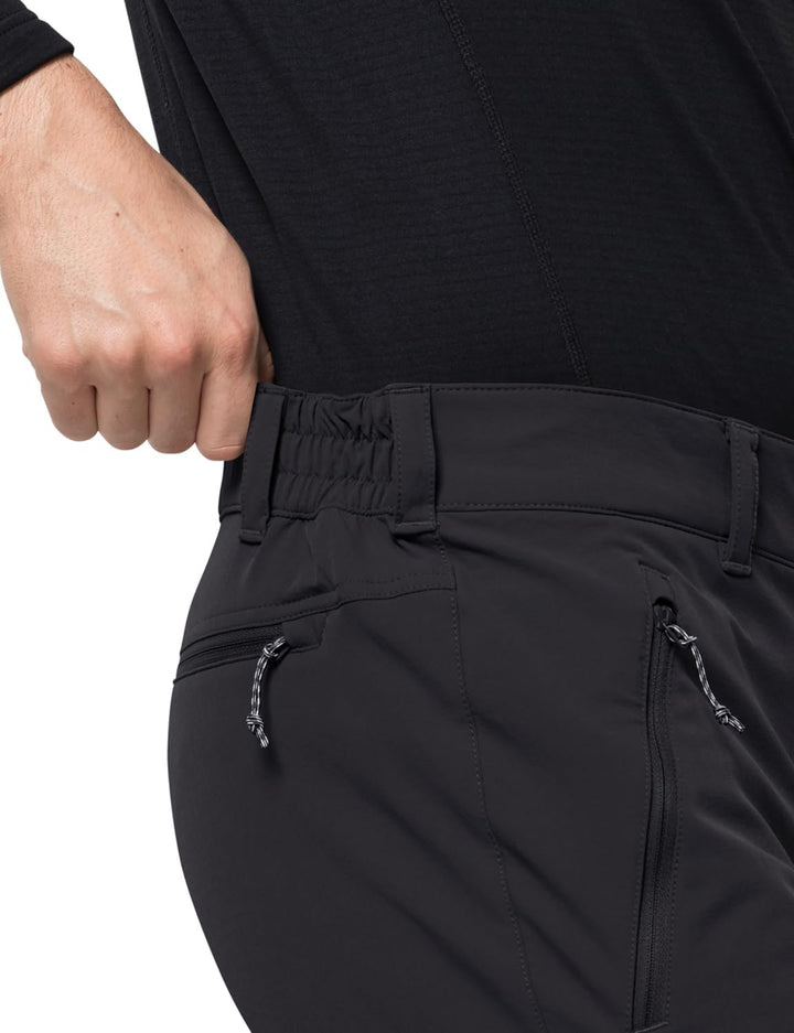 Jack Wolfskin Herren Wanderhose Activate Xt Pants M 46 Schwarz, 46 Schwarz