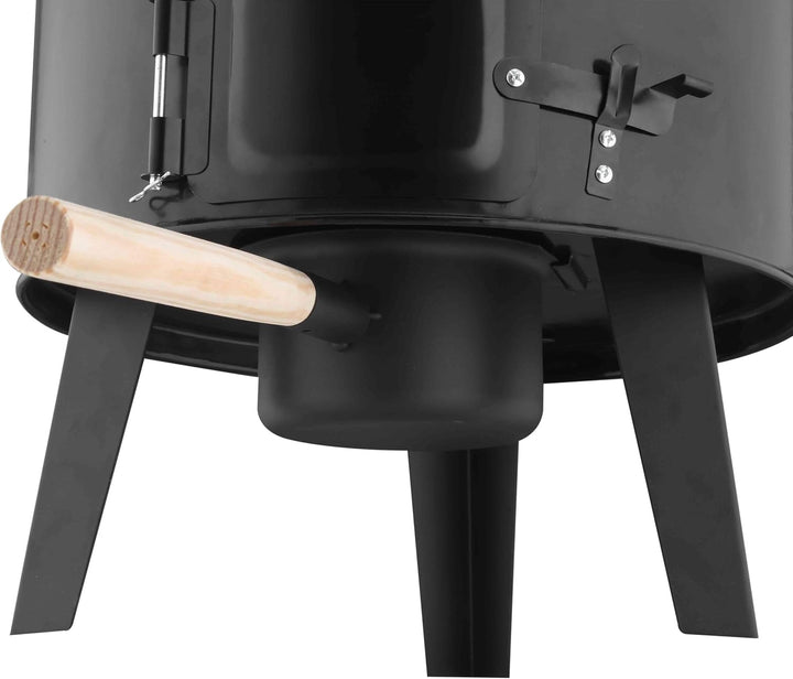 Strattore Gulaschkanone Gulaschkessel 19 Liter Eintopfofen mit Grillfunktion Ofen Grill Kugelgrill -