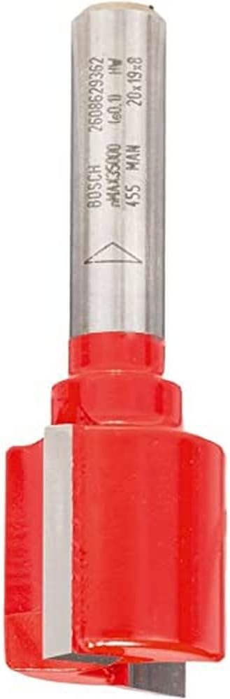 Bosch Accessories Professional Nutfräser (für Holz, Schaft 8mm, 20mm, Arbeitslänge 19mm, Gesamtlänge