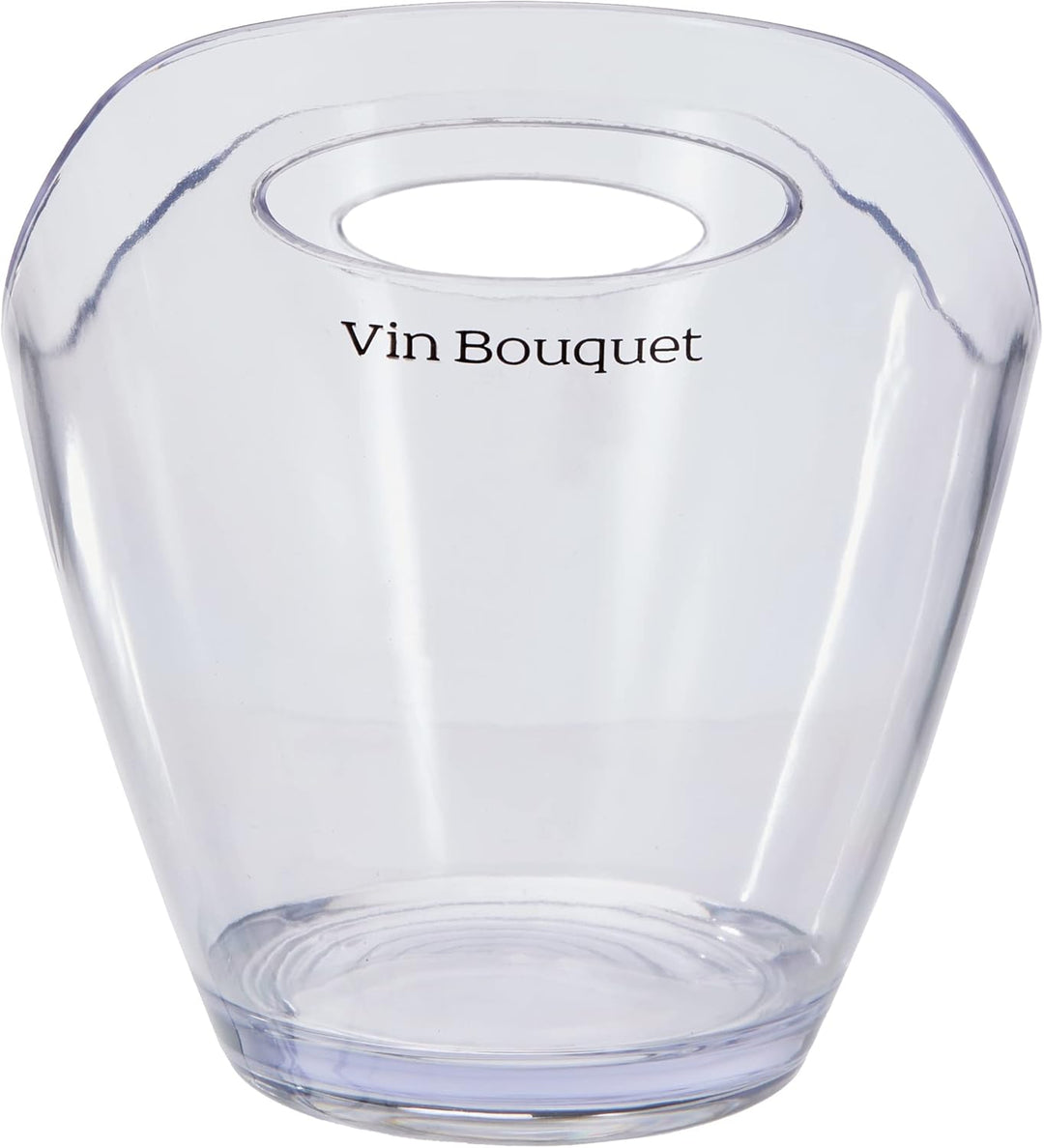 Vin Bouquet transparenter Sektkühler für zwei Flaschen, ABS, 23x29x40 cm, Durchsichtig 27x20x20 cm D