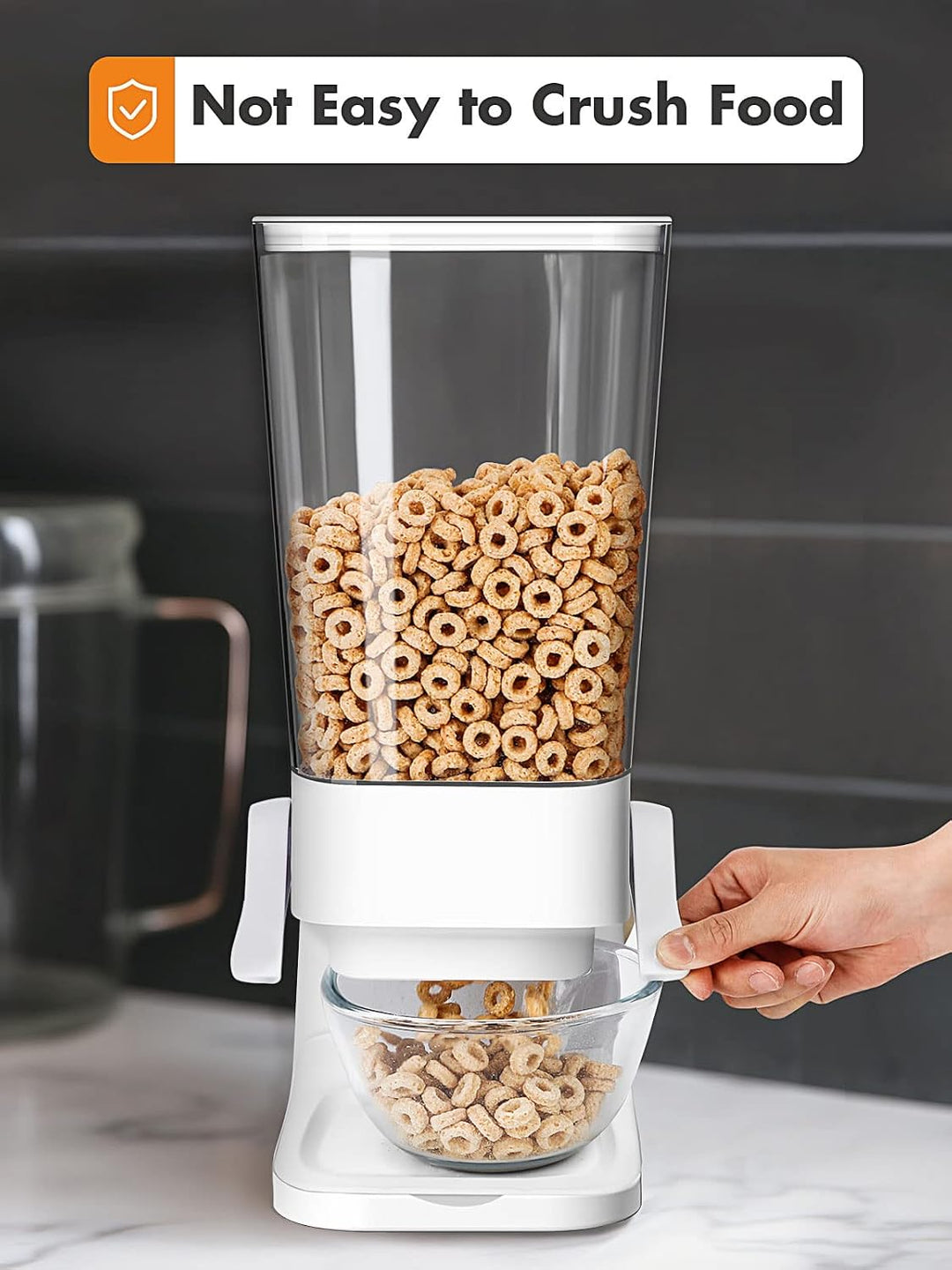 Tokokimo Cereal Dispenser, Zerkleinert Keine Cerealien Beim Ausgeben, Müslispender für Zereales Früh