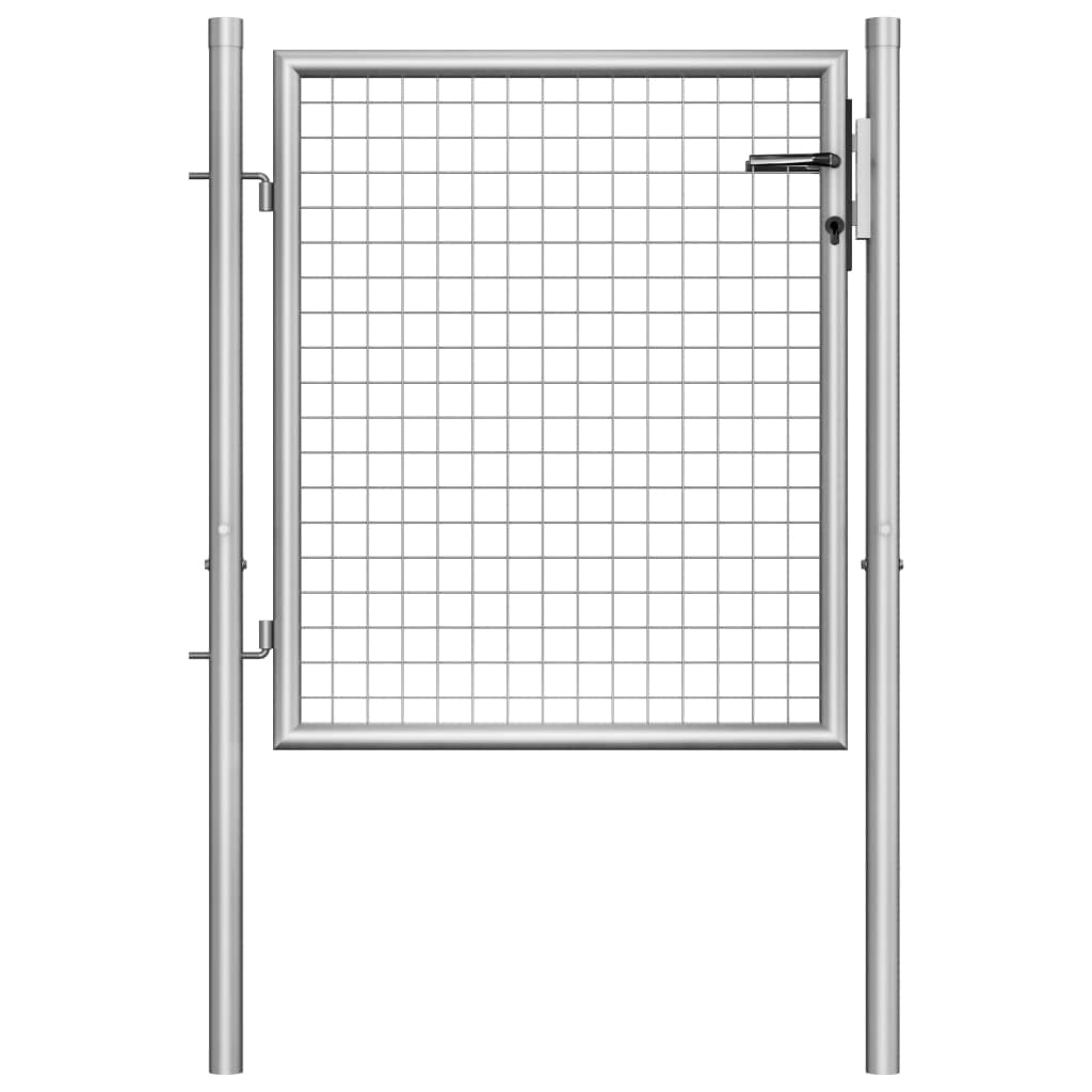 Willood Gartentor Gartentür Zauntor Gartenpforte Zauntür Hoftor Gartenzaun Pforte Metalltor Einzelto