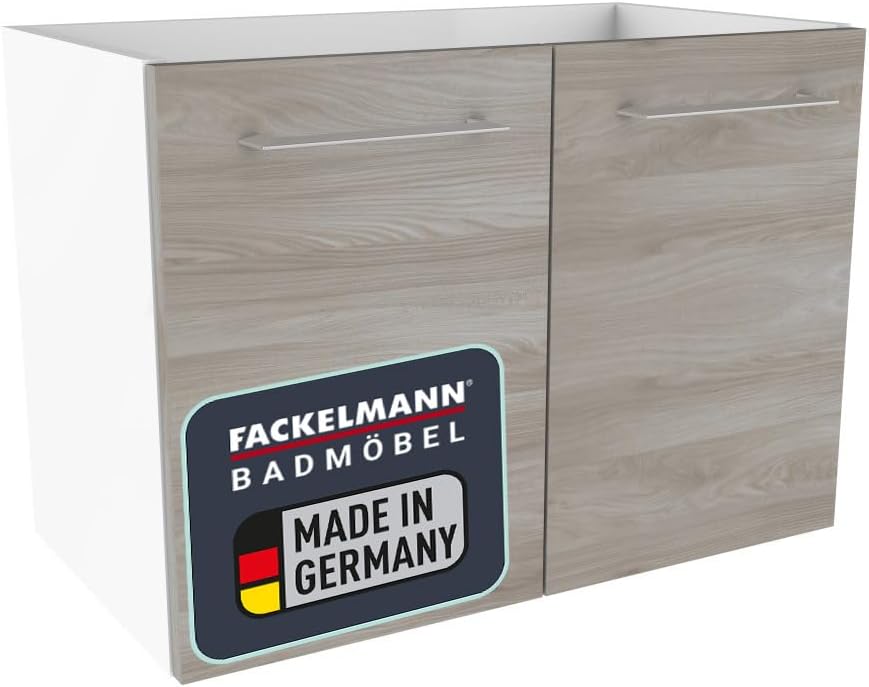 FACKELMANN Waschtischunterschrank Lima/Badschrank mit Soft-Close-System/Masse (B x H x T): ca. 59 x