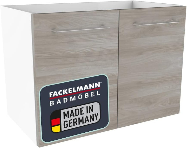 FACKELMANN Waschtischunterschrank Lima/Badschrank mit Soft-Close-System/Masse (B x H x T): ca. 59 x