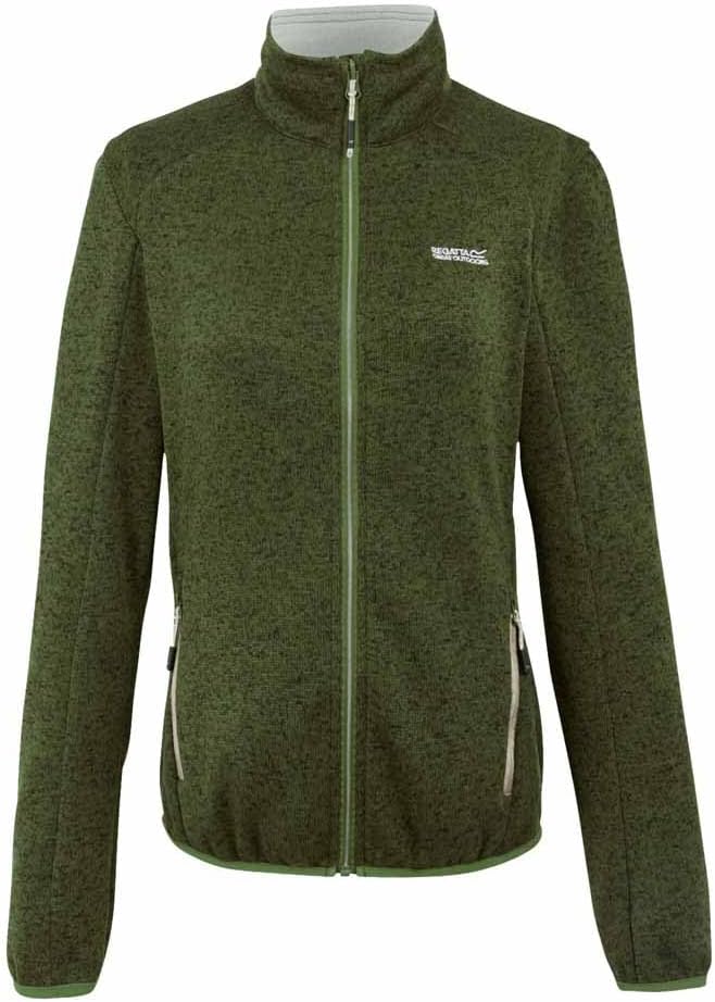 Regatta Damen Women's Newhill Full Zip Fleece Jacket Fleecejacke (1er Pack) 36 Nephritgrün/Light Van